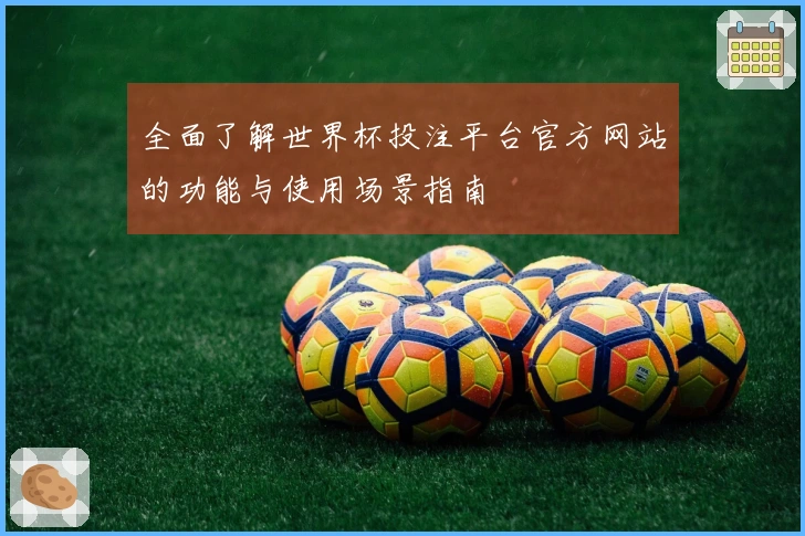 全面了解世界杯投注平台官方网站的功能与使用场景指南